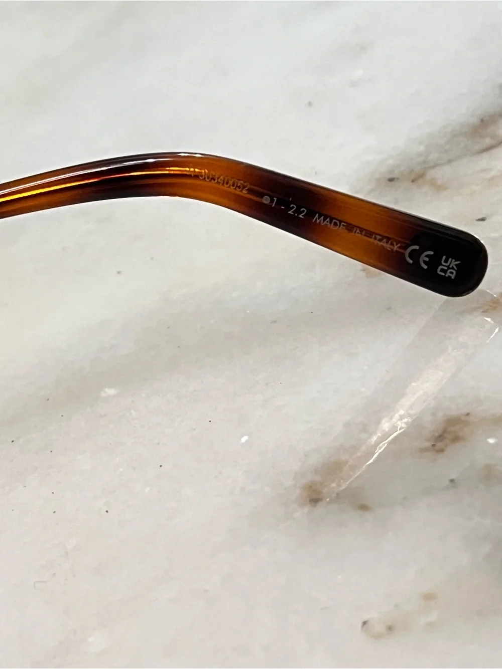 Dior Women's Amber Brown Cat-Eye Glasses